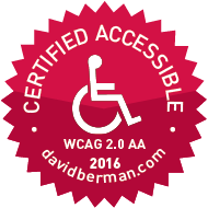 Certified Accessible WCAG 2.0 AA 2016